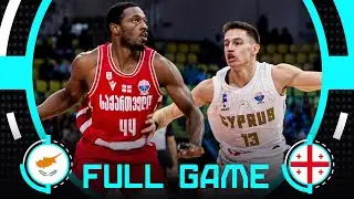 Group Phase | Cyprus v Georgia | Full Basketball Game | FIBA EuroBasket 2025