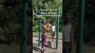 Fitness Is Rehab And Self Awareness. #selfimprovement #selfawareness #realtalk #pullups #dips #fit 