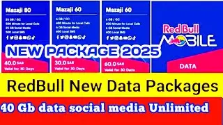 RedBull Sim New Internet Packages 2025  Red Bull Data packages | Social media Unlimited and minutes