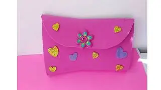 COMO HACER UNA BILLETERA DE FOAMI 🌸 - DIY MANUALIDADES