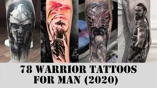 Best 78 Warrior Tattoos for Men (2024)