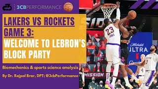 Welcome to the LeBron block party | Lakers vs Rockets game 3
