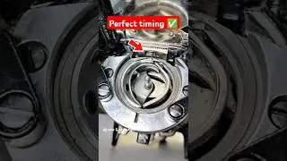 Half shuttle sewing machine shuttle timing ✅ #sewingtipsandtricks #sewingmachine #silaimachine