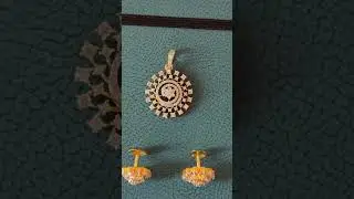 ✨ Elegant 925 Silver Pendant Set | Sparkle That Shines #onlineshoppingindia #silverjewellerybusiness