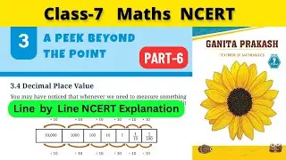 Class 7 Maths Ganita Prakash Chapter 3 A Peek Beyond the Point | Part 6