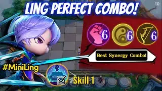 Mini Ling Strongest Combo for Skill 1 | tutorial
