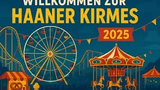 🎡 Haaner Kirmes 2025 &ndash; Die gr&ouml;&szlig;te Stra&szlig;enkirmes in Haan 🎠✨
