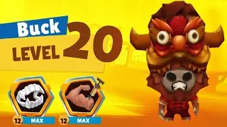 Solo Buck Maxed Level 20 Zooba Gameplay