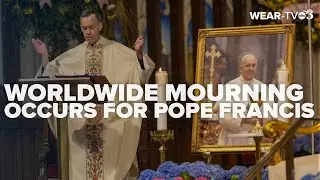 Funeral preparations begin for Pope Francis as mourning takes place worldwide