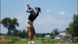 Beauty golfer Ingee Chun Fantastic swing motion & Slow motion, 美女ゴルファー In gee chun 美しいスイングモーション