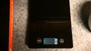 RBX digital kitchen scale review