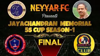 SMRC VS JEGAN JR FC  ||  FINAL  || JAYACHANDRAN MEMORIAL 5S CUP SEASON 1