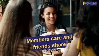 Members care. Friends share! You are among friends at Eastern IN FCU! Join us today! #easterninfcu
