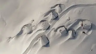 Winter in the Alps⎜Cinematic Aerial Drone Stock Footage⎜aerial-footage.com