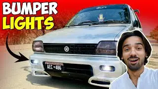 How I Make Bumper Lights at Home | Cars modified in Pakistan | Mehran modified car