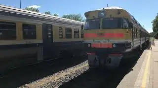 DR1AM als Regionalzug nach Rīga in Sigulda