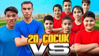 20 ÇOCUĞA KARŞI MAÇ YAPTIK!