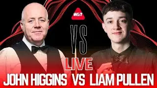 🔴 John Higgins vs Liam Pullen | Xi'an Grand Prix 2025 Snooker Qualifiers (LIVE)