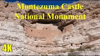 Montezuma Castle National Monument Trail 4K Walking Tour, Camp Verde Arizona