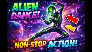 Alien Dance Long Video | Futuristic & Cosmic Vibes