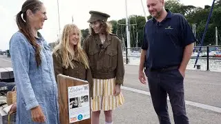 Childhood stories of the home front brought to life on Weymouth quayside