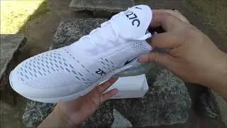 Nike Air Max 270 White, Black White, Unboxing