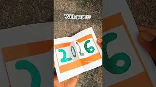 🥺New year craft ideas#craft#craft #short