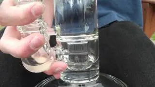 3 perc ash catcher gear bong toke
