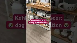 Kohl&rsquo;s home decor: dog parent edition! 🐶 #shorts