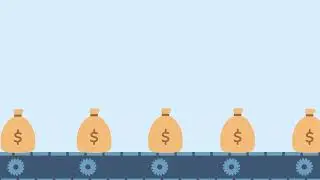 Animated Money Machine Background | Free Footage for Business and Financial Content Creators