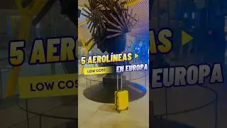 💥TOP 5 Aerolineas Low Cost para viajar barato Europa! #viajes #consejos #tips #aerol&iacute;neas #lowcost