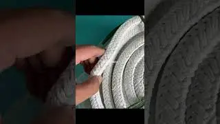 &zwnj;Asbestos-Ceramic Fiber Hybrid Gland Packing Customizable