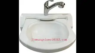 Marine Boat Caravan RV Camper White Acrylic Folding Sink 558*215*380mm GR-Y013