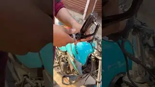 Side mirror fitting😱Hero Glamour modified🥵 #shorts