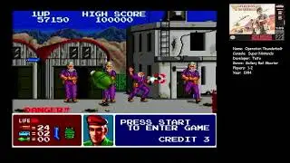 Gameplay - SNES - Operation Thunderbolt