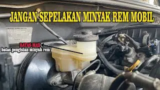 Cara Cek Kondisi Minyak Rem Mobil