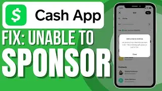 ИСПРАВЛЕНИЕ: Невозможно спонсировать ни один аккаунт в приложении Cash (новое решение)