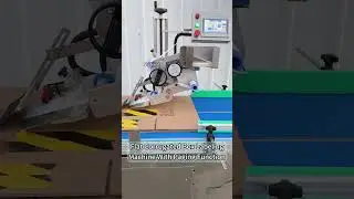 Flat Corrugated Box Labeling Machine With Paging Function #labelingmachine #labeler #machine