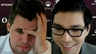 Wesley So Starts Smiling When Magnus Carlsen Plays Very Interesting Opening in Very Important Game