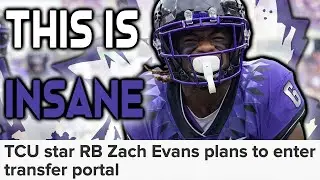 He Is A Game Changing Player... (Zach Evans Enters the Transfer Portal)