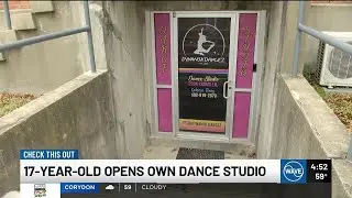 17-year-old open her own dance studio in Louisville