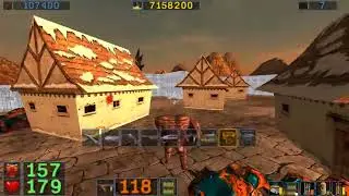 Serious Sam The Second Encounter - Evil Awakening - Rebel City (custom map) - Playthrough
