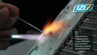 IZI 7 Tutorial de Varetas de Solda e Brasagem