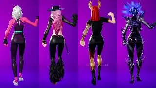 Fortnite New Woman Emote With Haze Aspire Assassin Skin Thicc 🍑😍🥵 Who Won ?