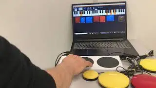 EyePlayChords + Xbox Adaptive Controller = most affordable assistive music technology!