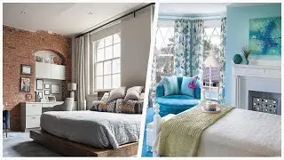 75 Blue Floor And Turquoise Floor Bedroom Design Ideas You'll Love ⭐️
