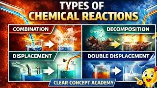 Not all the chemical reaction is same!!😱😱 Explained in very easy way with examples 😎🔥