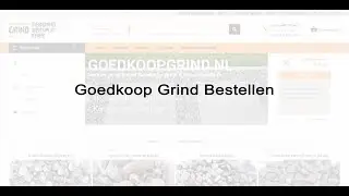 Goedkoop Grind Bestellen