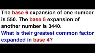 Can You Do This Base Conversion Problem?