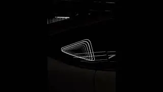 Tesla Model Y Triangle Window Ambient Lighting (2 PCS) #tesla #teslamodely #modely